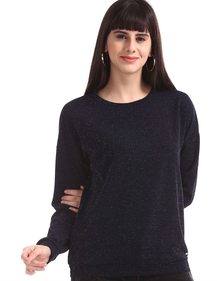 U.S. Polo Assn. Women Casual Wear Solid Sweatshirt